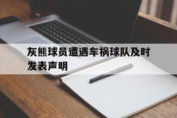 灰熊球员遭遇车祸球队及时发表声明